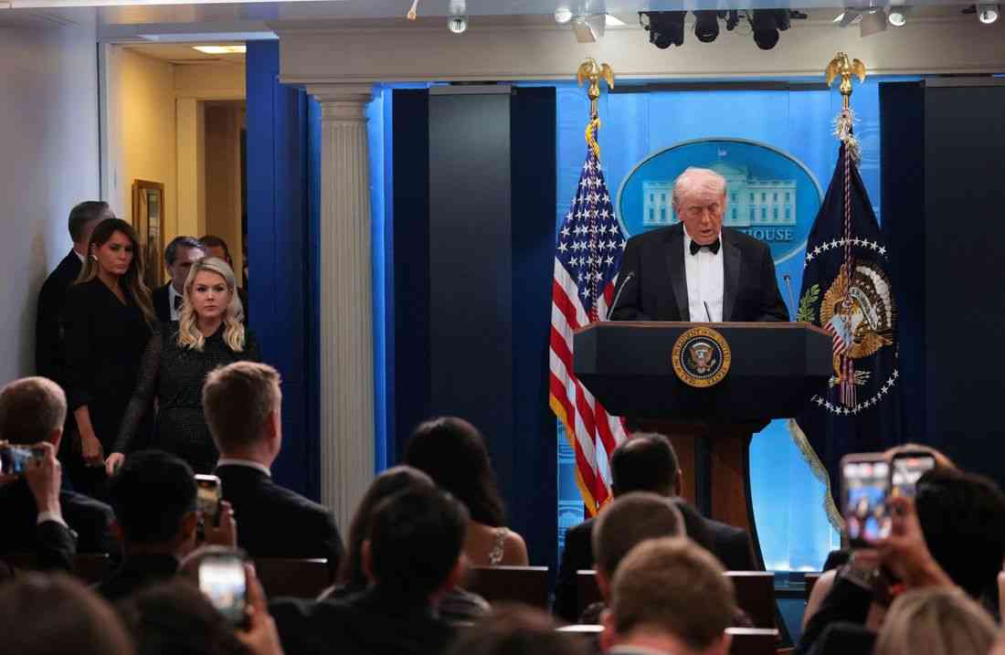 Trump calls suspect in press dinner attack 'pretty sick guy' whose views alarmed relatives