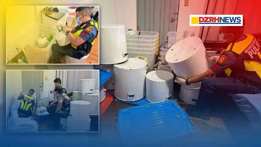 Clandestine drug lab raided in Puerto Galera; ₱6.8-M worth of shabu seized
