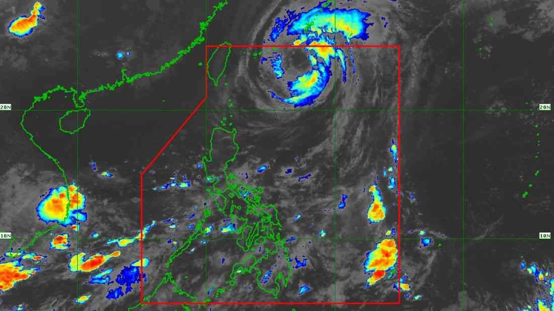 Typhoon Domeng slows northward, maintains strength as it nears PAR exit — PAGASA