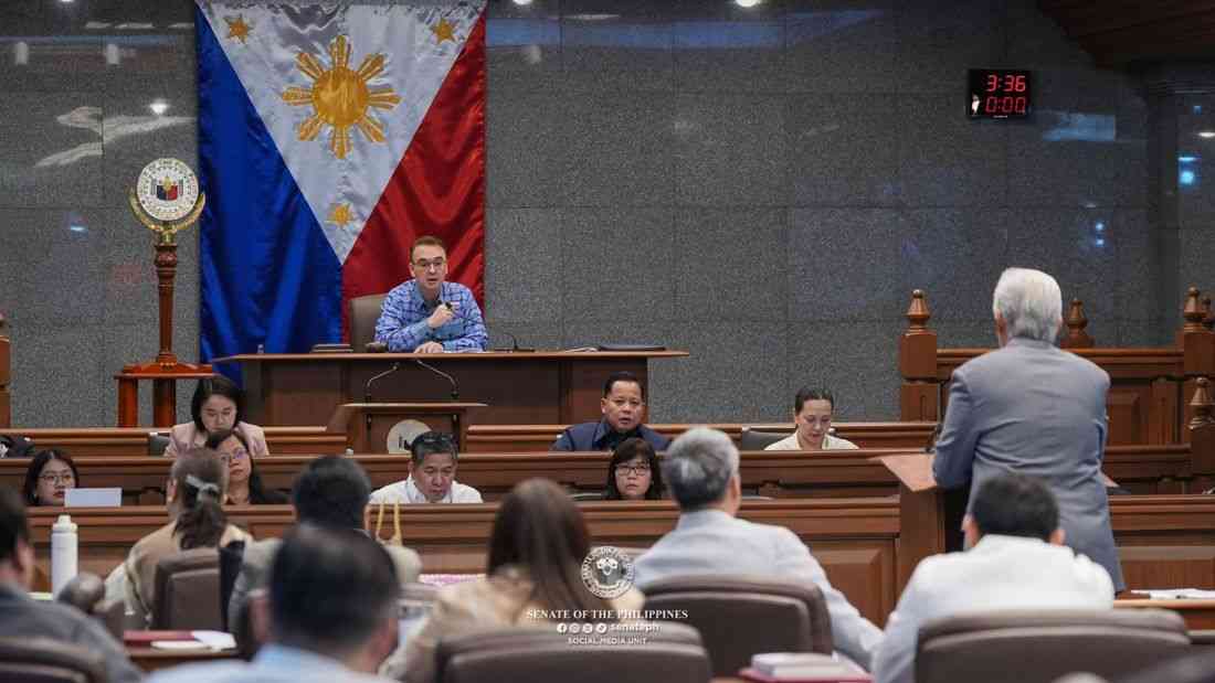 Senate formally receives suspension order vs. Aplasca, CCTV subpoena tied to shooting incident probe