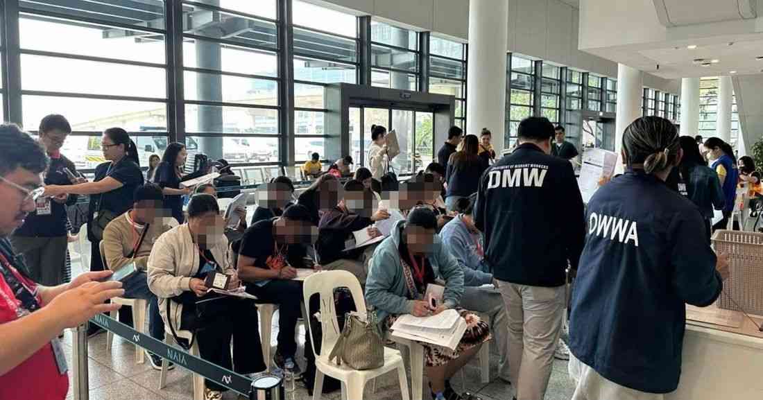 DMW: 34 overseas Filipinos from Qatar safely return to PH