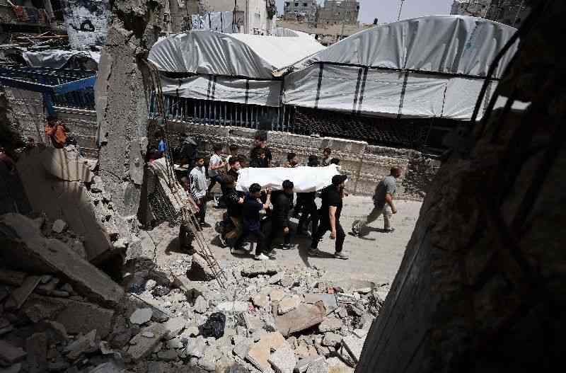 Israeli strikes kill five people in Gaza, medics say