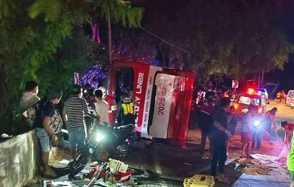 67 injured in collision of 2 buses in Tuba, Benguet