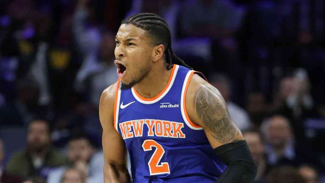 Knicks sweep 76ers, return to East finals behind McBride’s career night