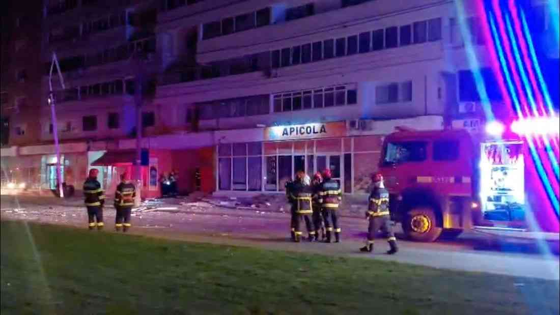 Romania says Russian drone hit block of flats in Galati injuring two