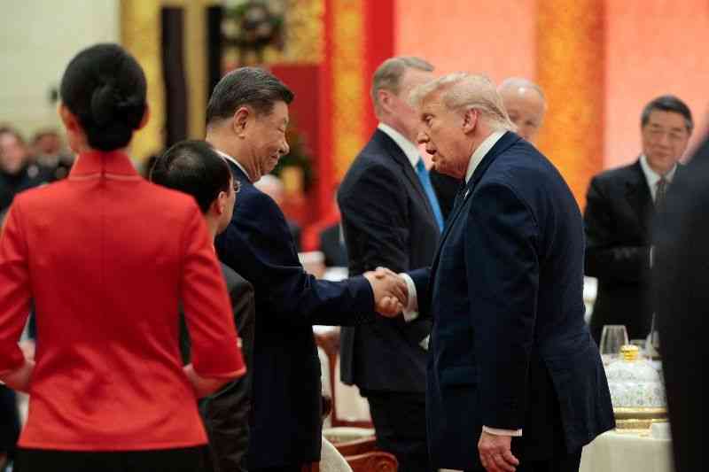 Trump says he and Xi agree to keep Iran from having nuclear arms