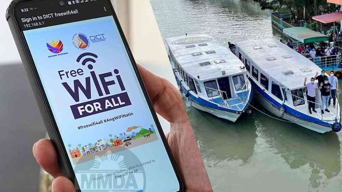 Free Wi-Fi rolled out across Pasig River ferry stations, boats