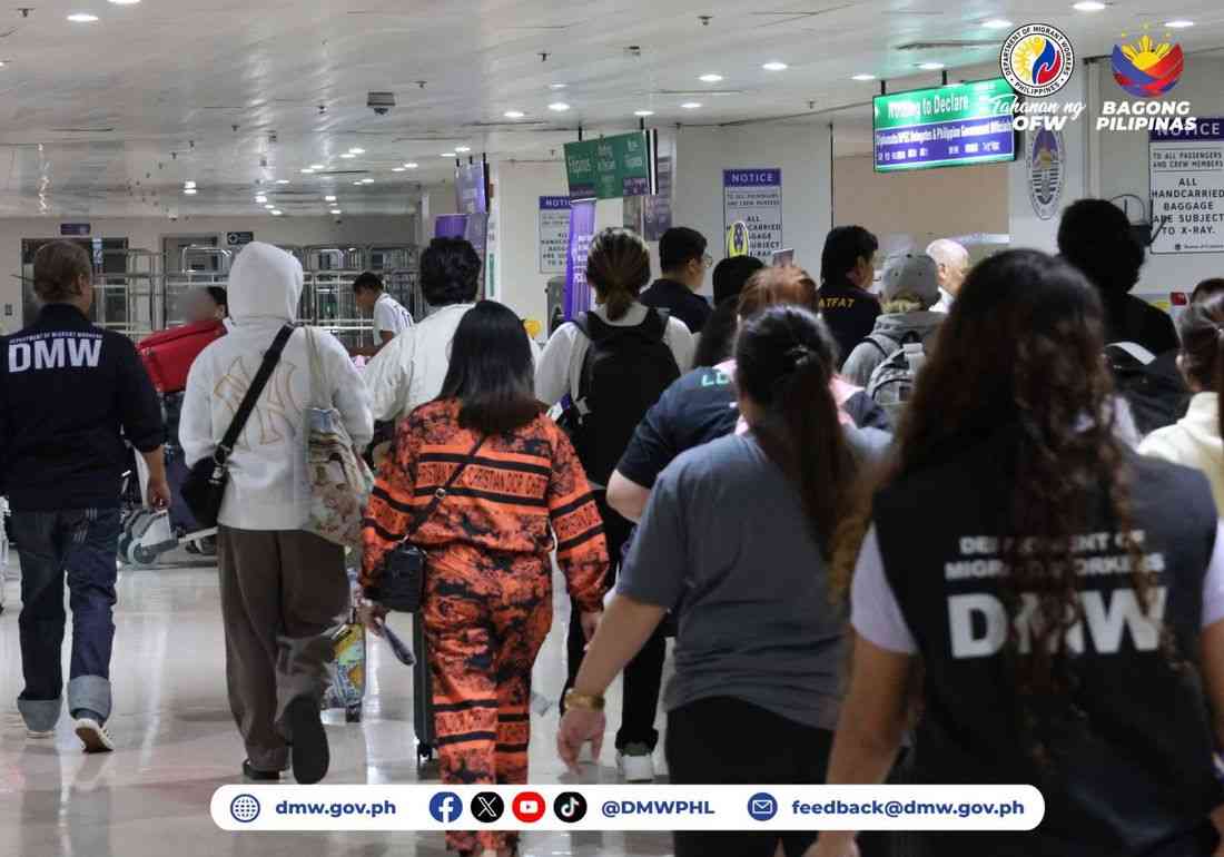 20 Filipino human trafficking victims from Cambodia arrive back in PH — DMW