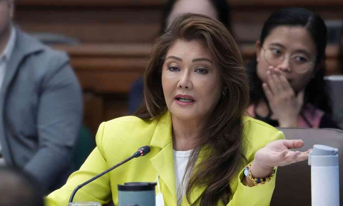 ‘Inuubos yata kami sa kaso’: Imee says Senate majority bloc being targeted