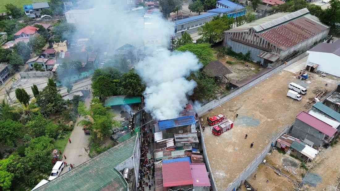 Two sisters dead after being trapped in fire in San Mateo, Rizal