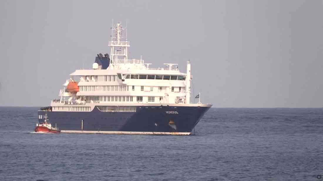 Hantavirus-hit cruise ship heads to Spain after three people evacuated