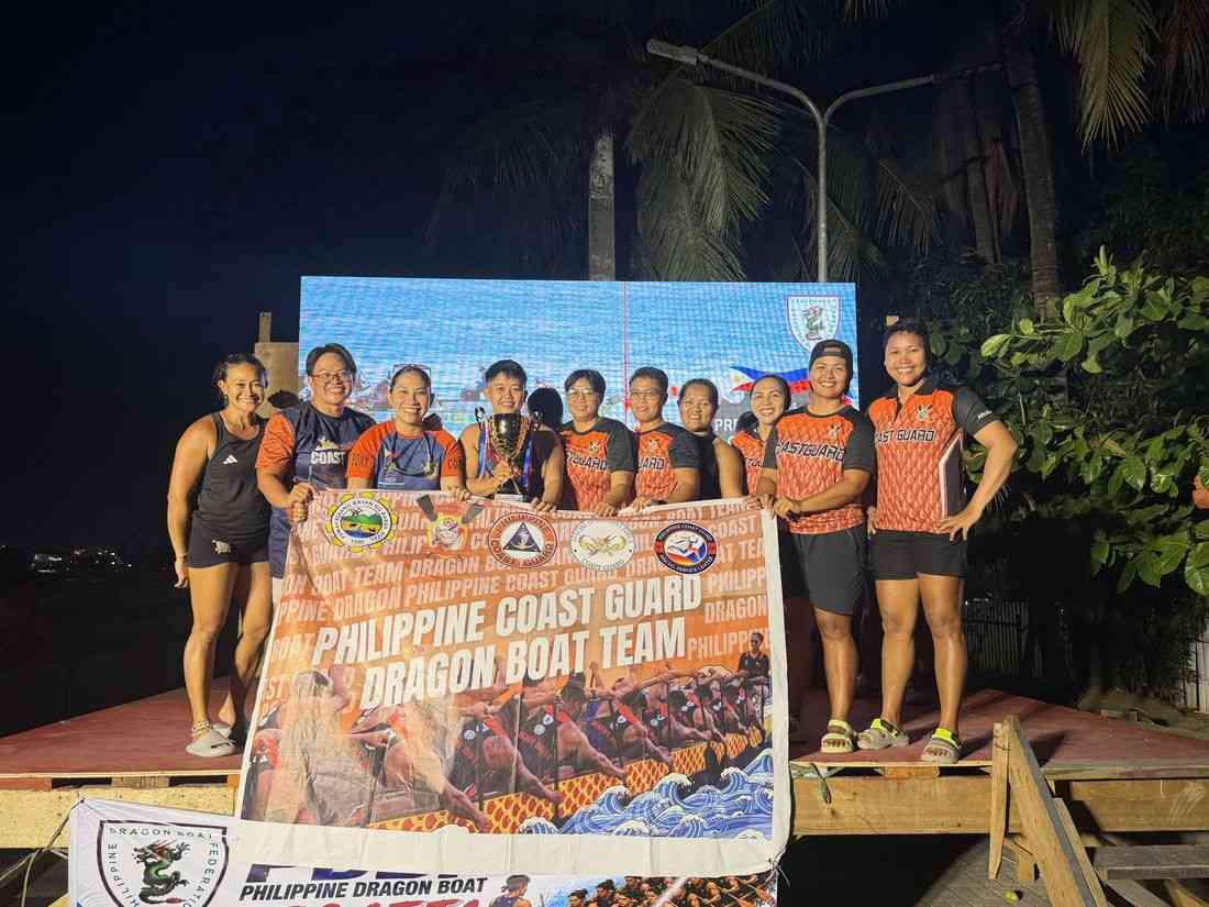 PCG Women win 200m small boat gold in 2nd leg of 2026 PDBF Regatta