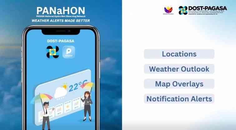 PAGASA launches ‘PANaHON’ app for real-time weather alerts, forecasts