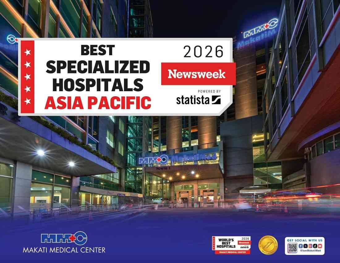 Best Specialized Hospitals Asia Pacific 2026 ranks Makati Medical Center among leading PH hospitals