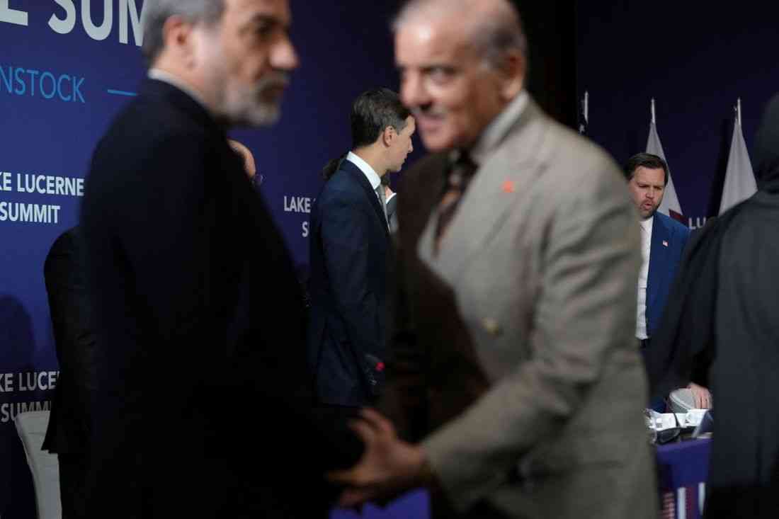 Trump threatens Iran with fresh strikes as Vance leads peace talks in Switzerland
