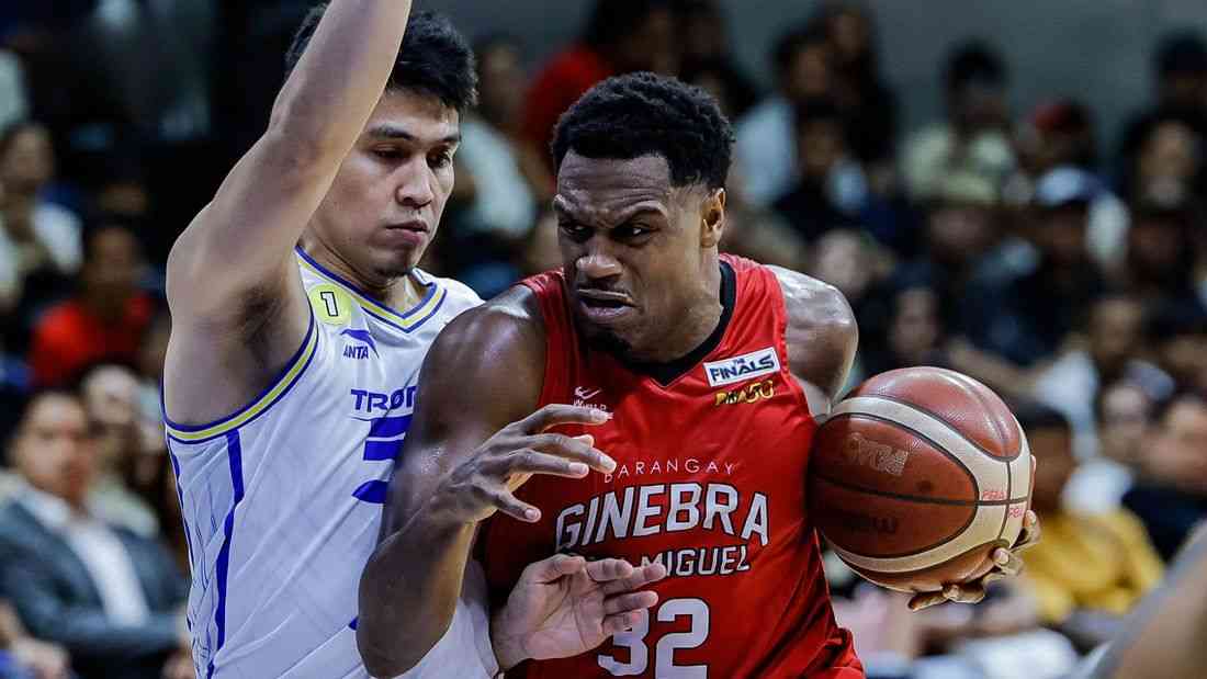 Ginebra hold off TNT surge to take 1-0 PBA finals lead