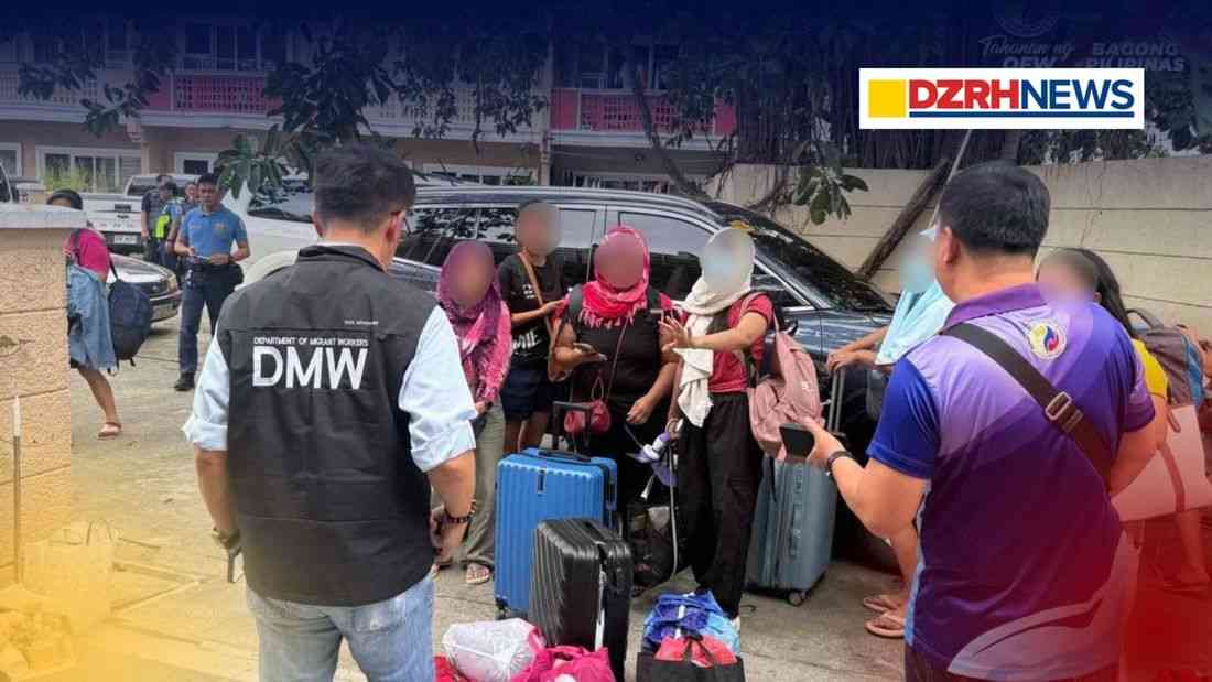 55 Aspiring OFWs rescued from unsafe accommodation facility in Cavite