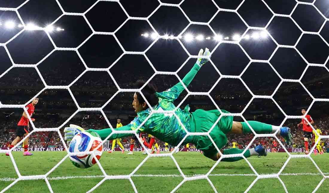 Soccer-Jubilation as South Africa beat South Korea to reach World Cup knockout stage for first time