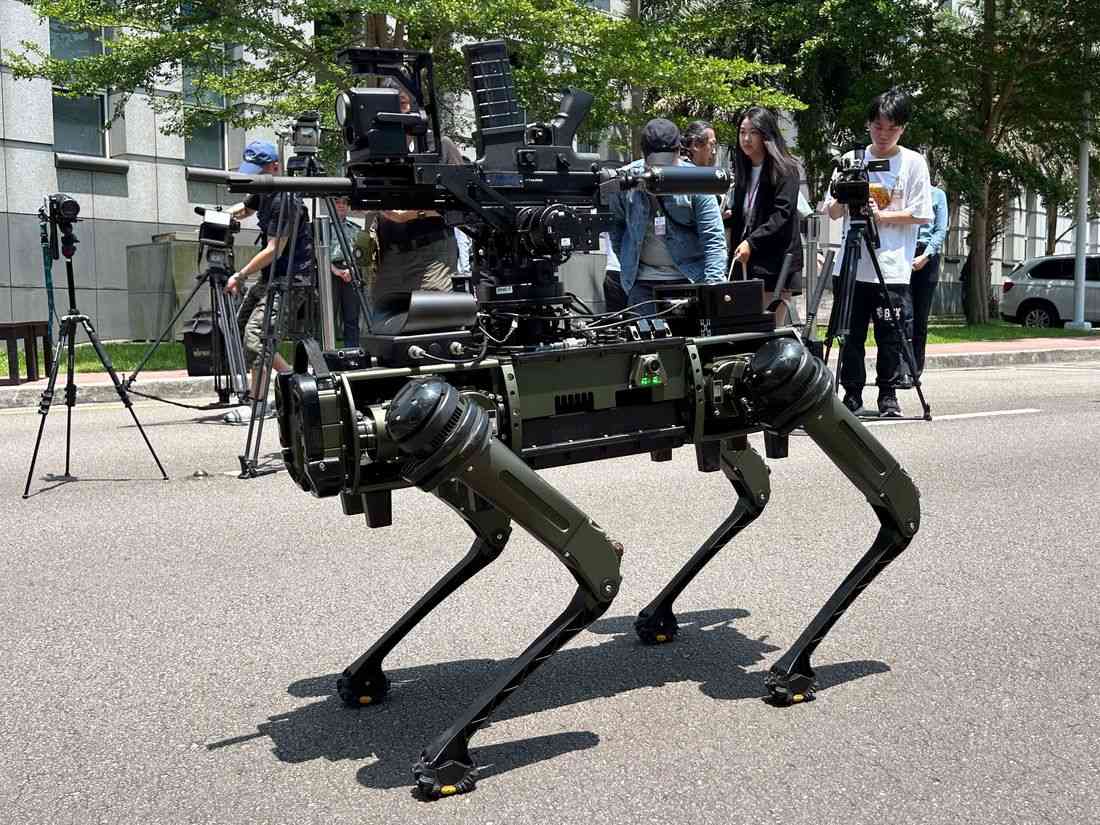 Robot patrol dogs could be coming to Taiwan's South China Sea islands