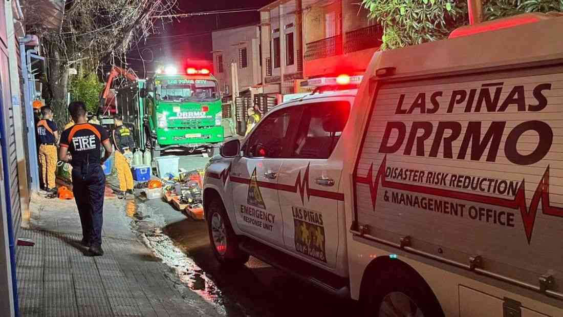 2 dead after Maynilad excavation site collapses in Las Piñas subdivision