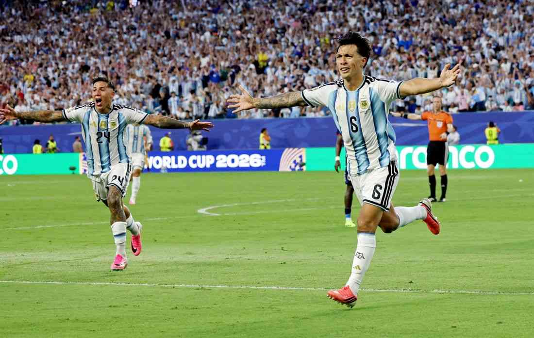 Soccer-Argentina beat Cape Verde 3-2 in extra time thriller