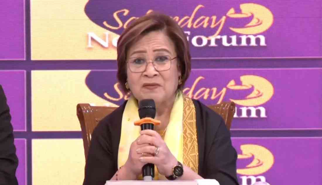 De Lima: 'No such thing as a conditional threat'