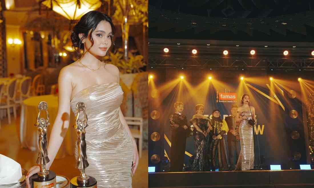 Ivana Alawi reacts to 2 FAMAS Broadcast Awards wins: 'Still can't believe'