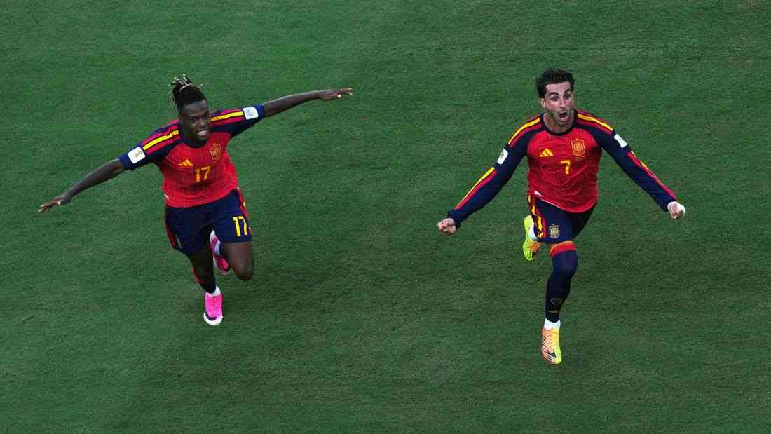 Soccer–Spain battle past 10-man Argentina 1-0 in extra time to win World Cup