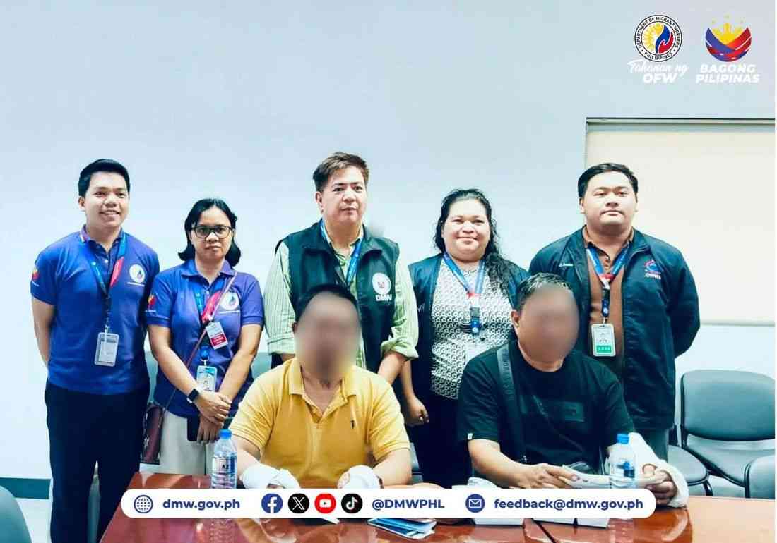 DMW: Two injured Filipino seafarers back in PH after apparent drone attack in Black Sea