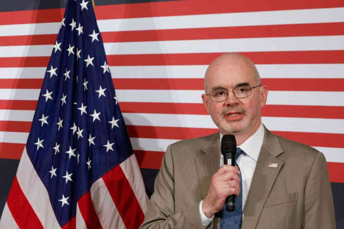 Taiwan needs a 'hornet's nest' of drones to deter conflict, US diplomat says