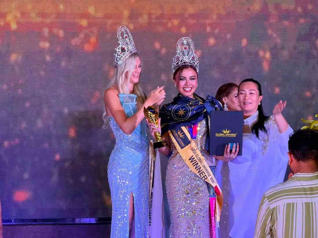 Lyndzy Maranan crowned Miss Global Universe 2026
