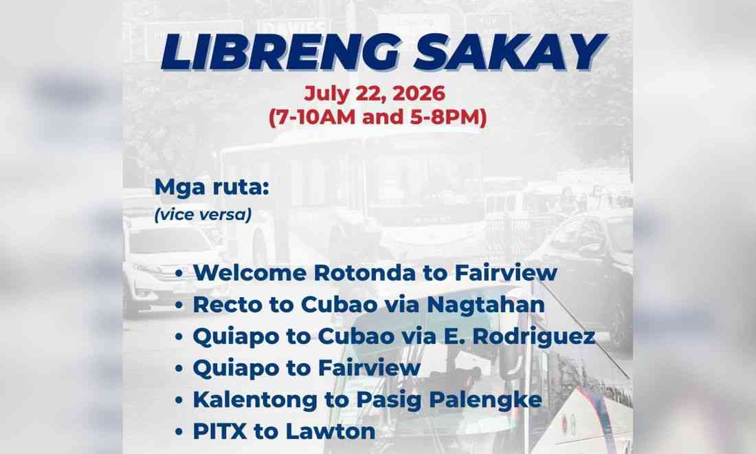 DOTr offers 'Libreng Sakay' amid transport strike
