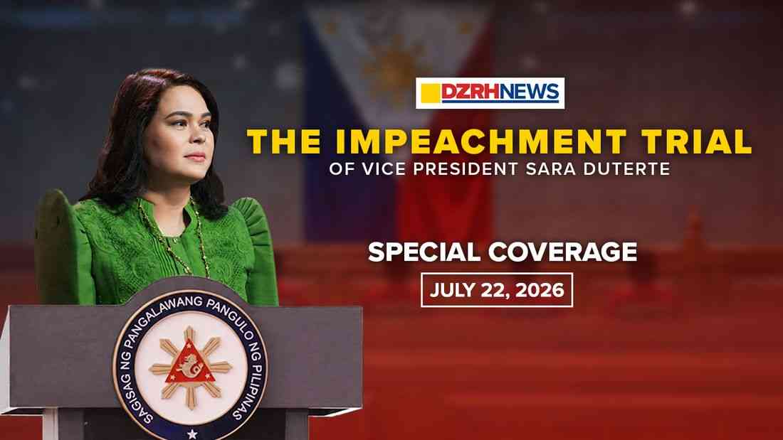 Day 9 of VP Sara Duterte impeachment trial | July 22, 2026