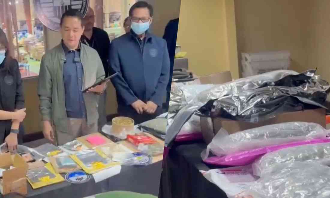P41-M worth of illegal drugs intercepted in parcels at Pasay mail facility