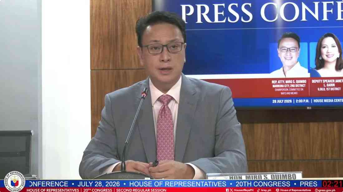 Earliest possible implementation of tax exemption adjustment may begin on January 2027 — Quimbo
