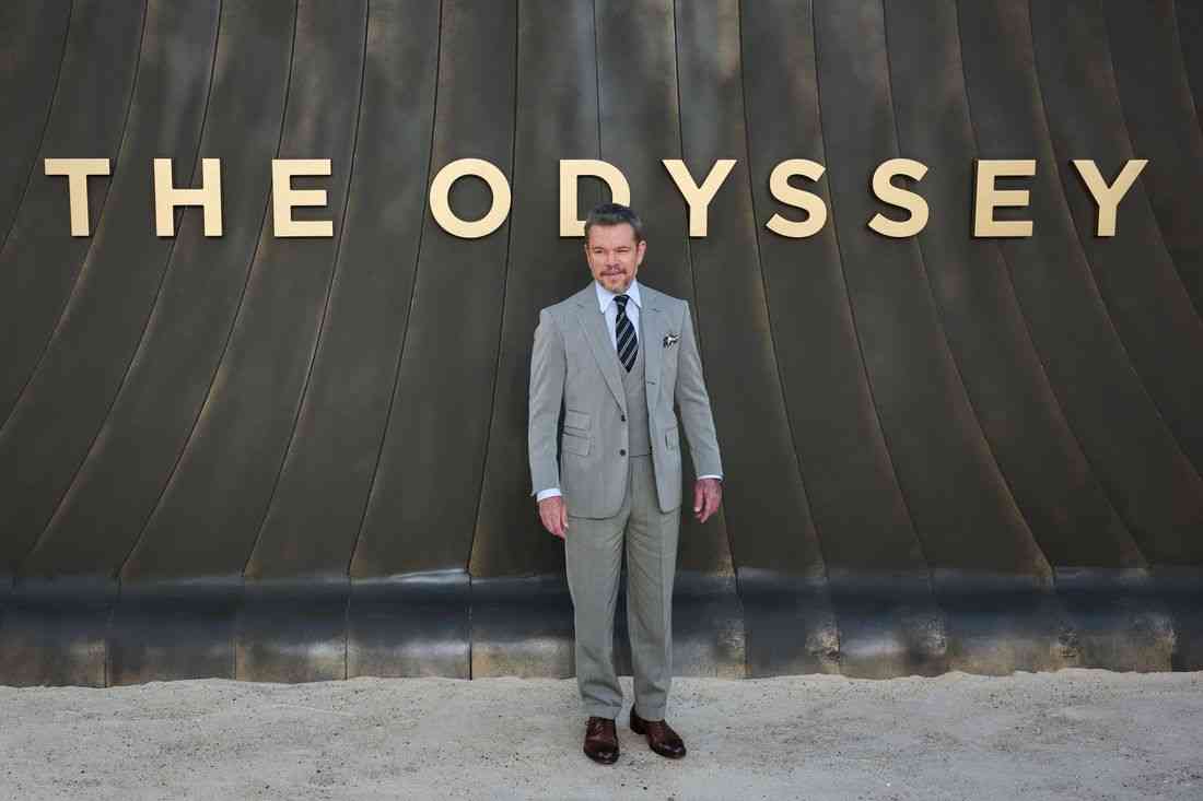 Matt Damon calls 'The Odyssey' the most challenging film of his career