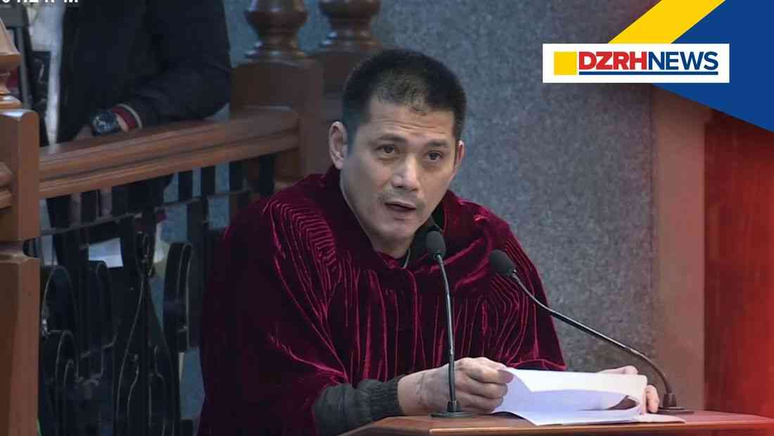 Padilla questions authenticity of VP Duterte video in impeachment trial