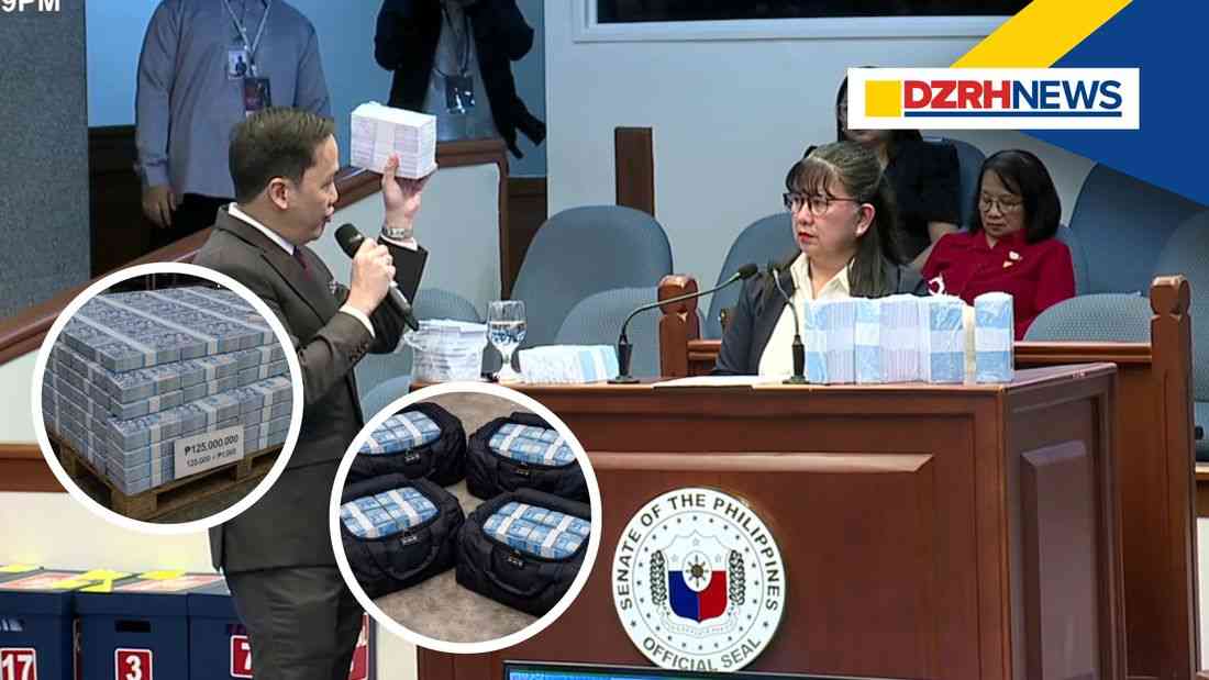 Prosecution uses AI simulation and cash props to illustrate ₱125 Million cash