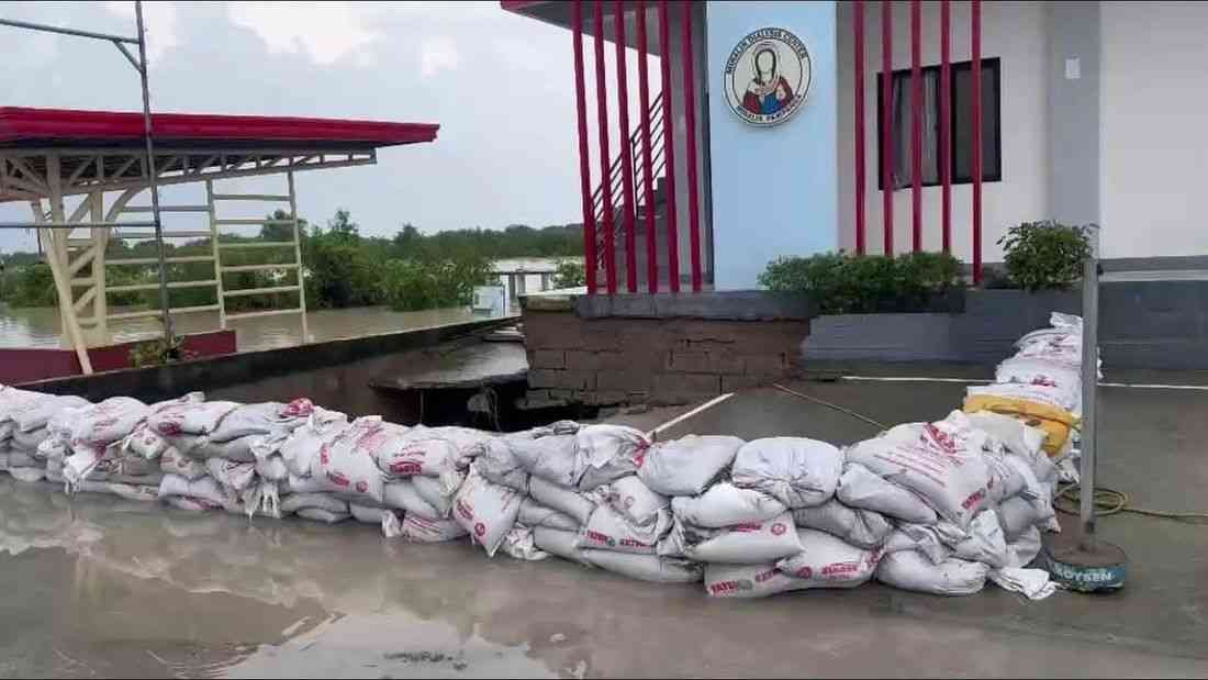 Pampanga to deploy over 1,000 sandbags at damaged Minalin tail dike
