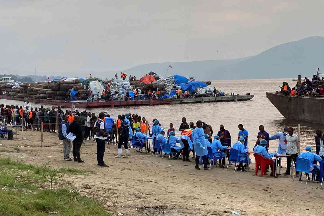 Congo tests passengers after boat that carried suspected Ebola case intercepted near Kinshasa