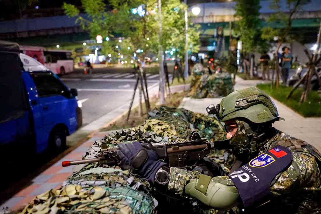 Taiwan launches major war games to test command flexibility