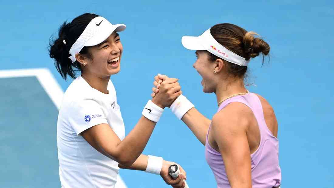 Eala falls to friend Jovic in US Open exhibition