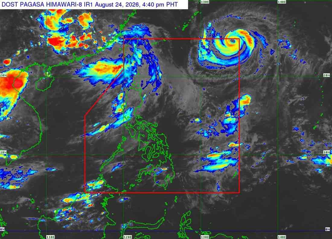 Typhoon Obet enters PAR, to exit within 12 hours