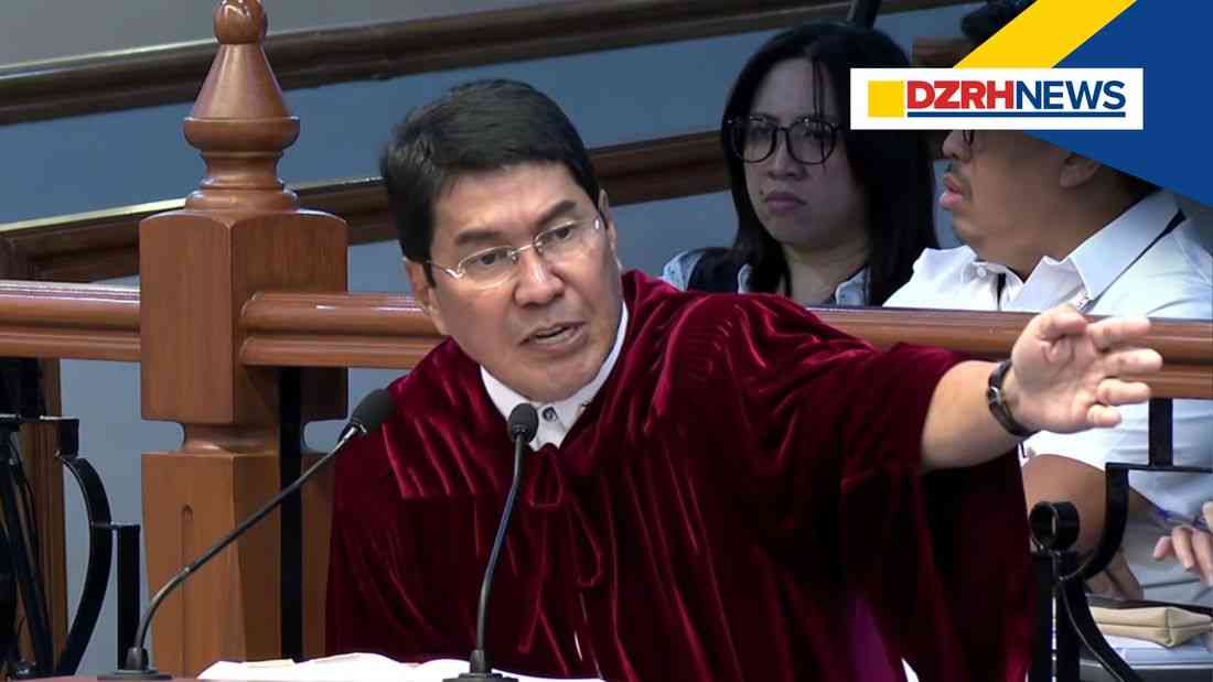 Tulfo urges impeachment court to compel hostile witness to speak Tagalog