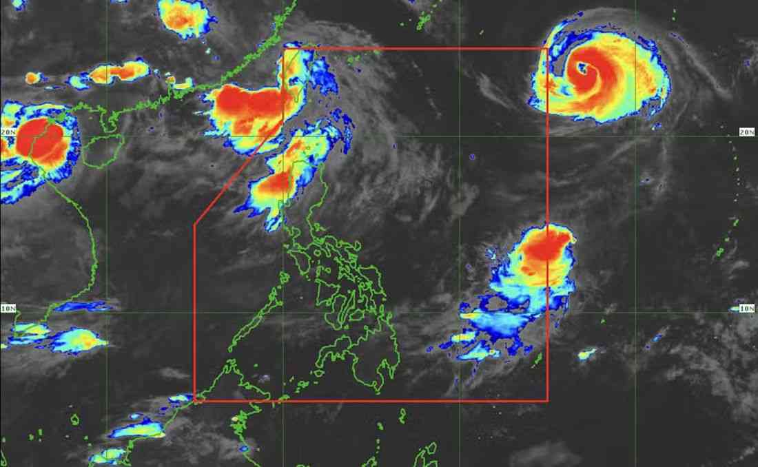 Typhoon 'Saudel' to enter PAR on Monday; habagat to bring rains over Northern, Central Luzon — PAGASA