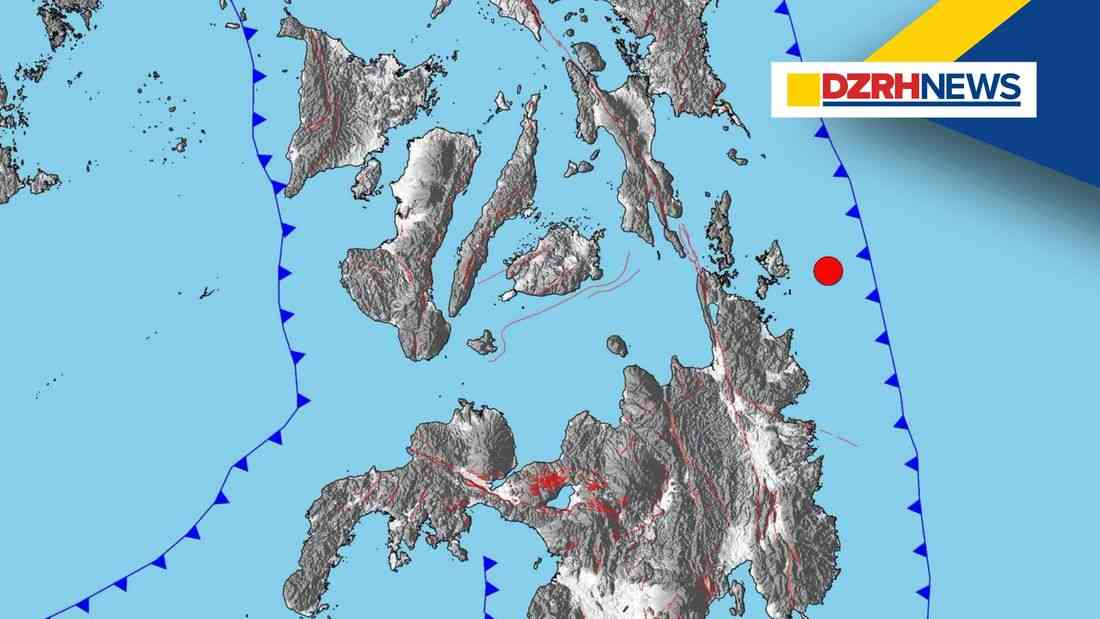Magnitude 4.8 earthquake jolts off Surigao del Norte