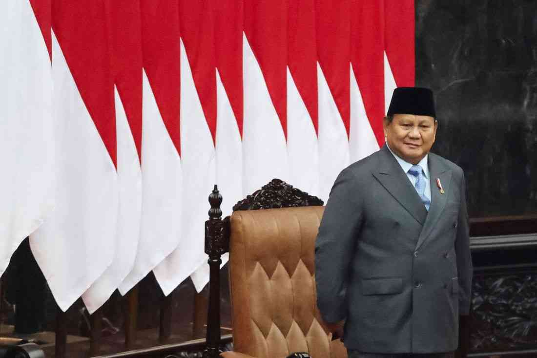 Indonesia's Prabowo to present high-stakes budget plans as support slips