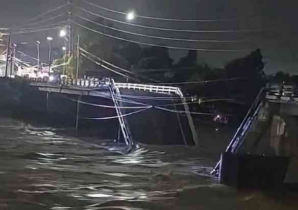 Second bridge in Tarlac City also collapses