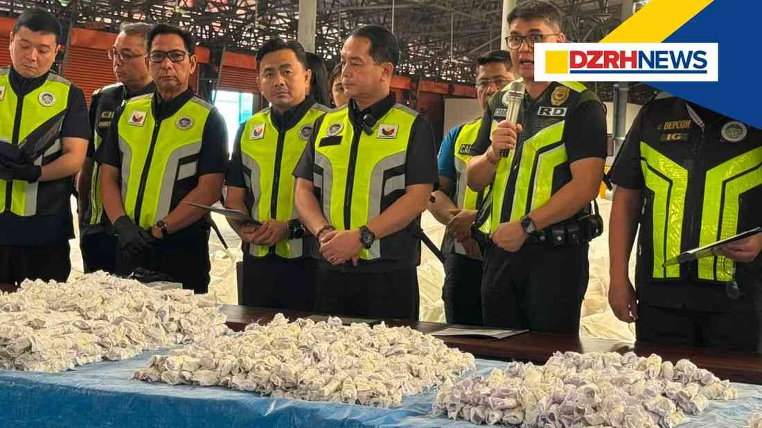 'Bato itinago sa bato?': Authorities seize ₱292.4-M worth of shabu hidden inside talc stones