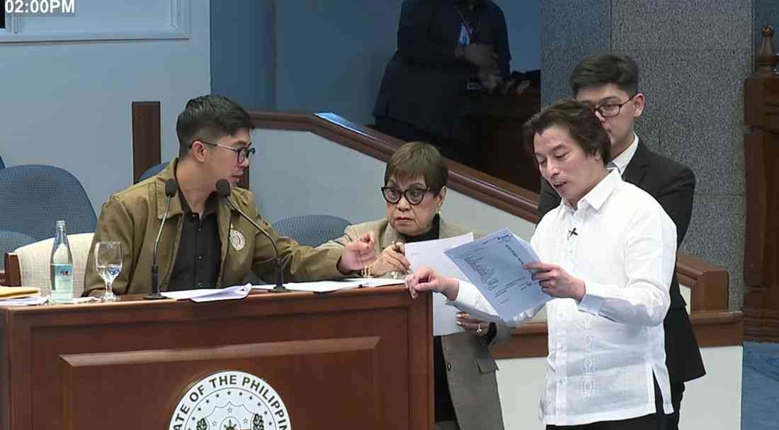 Prosecutor Kapunan calls defense exhibit a 'scrap of paper' in Duterte impeachment trial